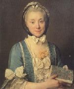 Joseph-Siffred  Duplessis, Madame Lenoir Mother of Alexandre Lenoir the Founder of the Museum of French Monuments (mk05)